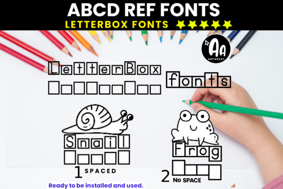 Abcd Ref Letterbox Font