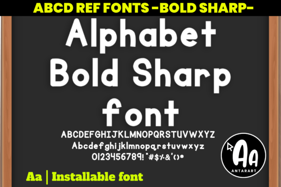 Alphabet Bold Sharp: A Font for Clear Communication