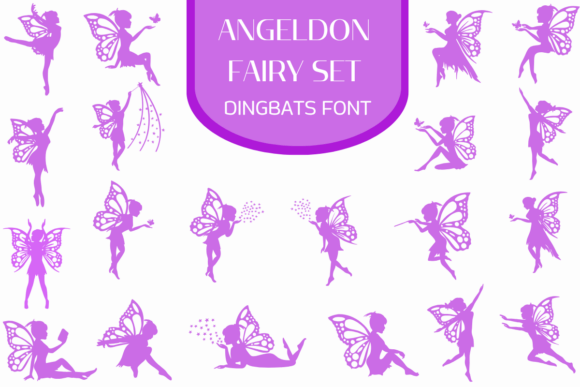 Angeldon Fairy Set Font for Business