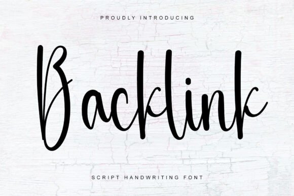 Backlink: A Font for Polished Branding