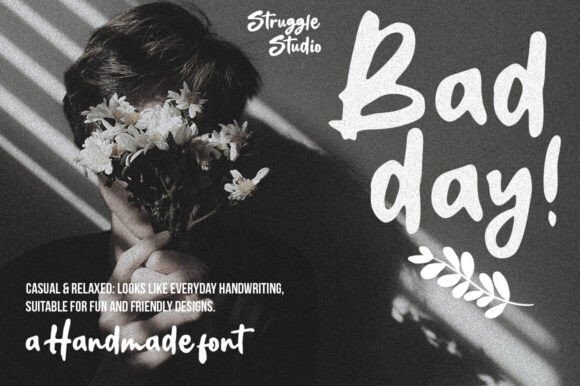 Bad Day: A Warm, Handwritten Font for Business