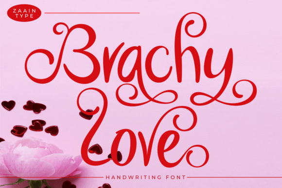 Brachy Love: A Warm, Handwritten Font
