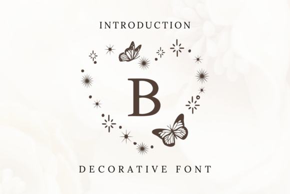 Butterfly Heart: A Font That Flutters With Style
