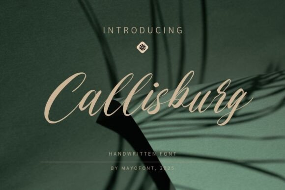 Callisburg Font: Elegant Script for Business