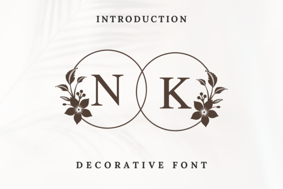 Classic Monogram Font