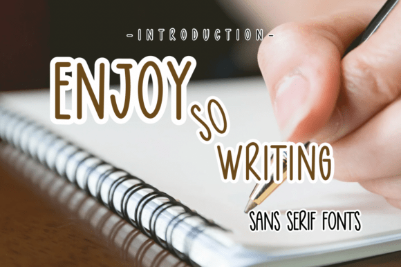 Enjoy So Writing Font