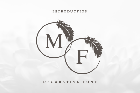Feather Monogram Font Review