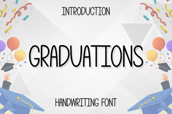 Graduations Font for Creative Projects