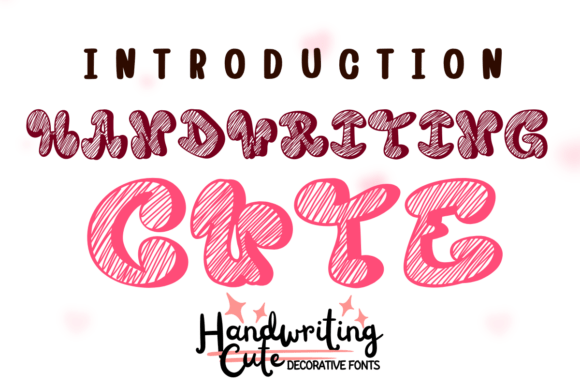 Handwriting Cute Font for Web Design
