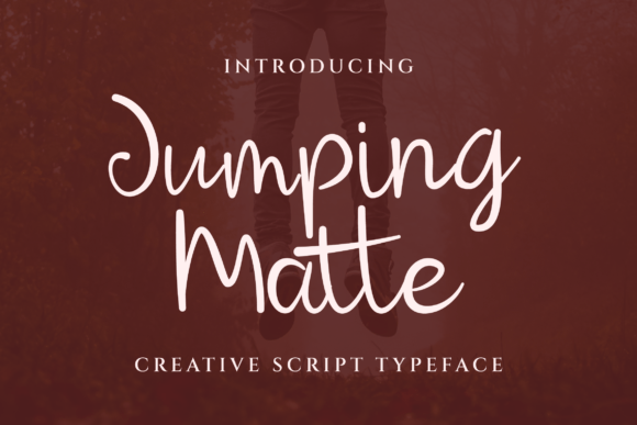Jumping Matte: A Font That Bounces With Personality