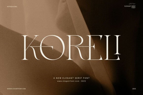 Koreli: A Timeless Serif for Editorial Design