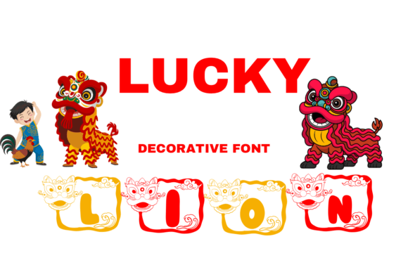 Lucky Lion Font: A Creative Typeface for Branding