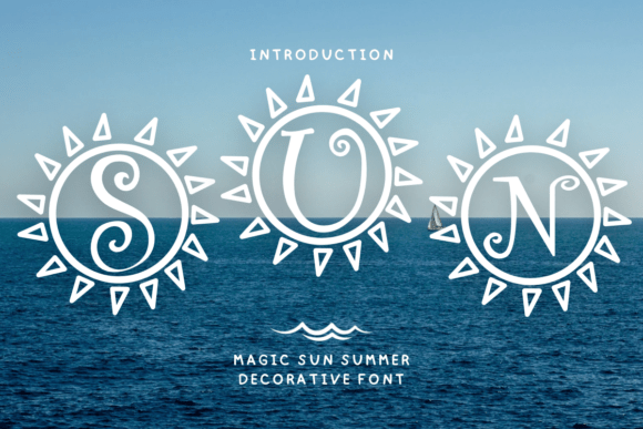 Magic Sun Summer Font