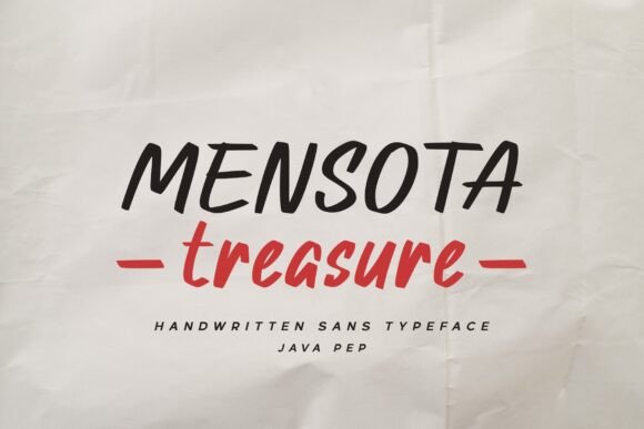 Mensota Treasure Font for Bold Campaigns