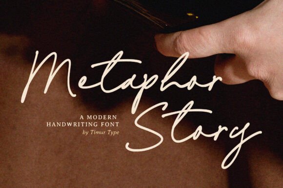 Metaphor Story: A Font for Elegant Expression