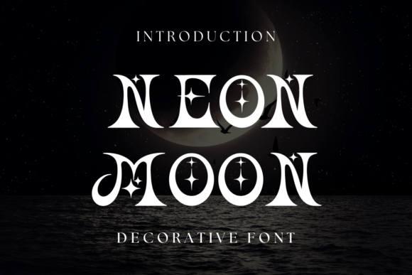 Neon Moon: A Bold Font for Creative Projects