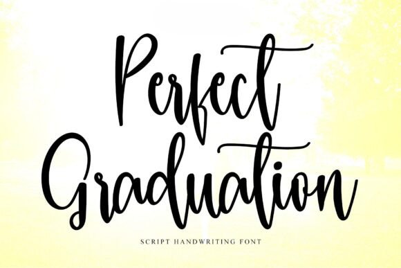 Perfect Graduation Font