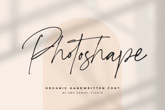 Photoshape: A Handcrafted Font for Creative Expression