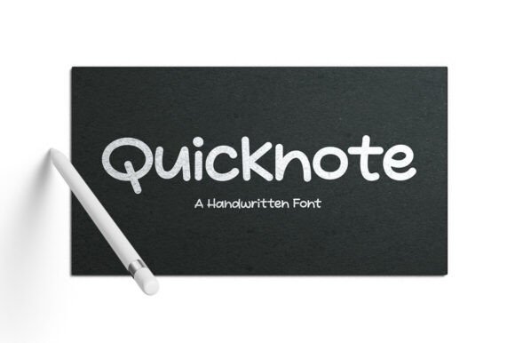 Quicknote: A Font That Adds Charm to Your Business