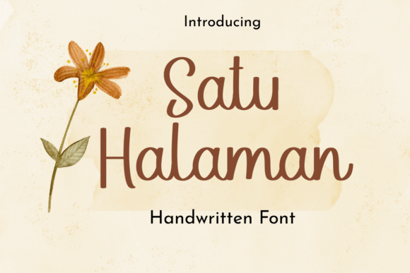 Satu Halaman Font for Creative Makers