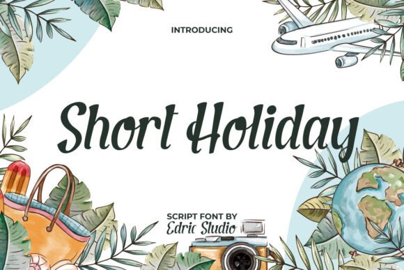 Short Holiday Font for Business