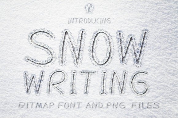 Snow Writing Font for Web Design