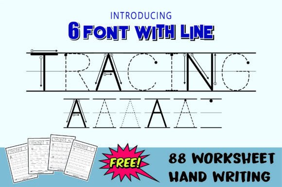 Tracing Font for Creative Marketing