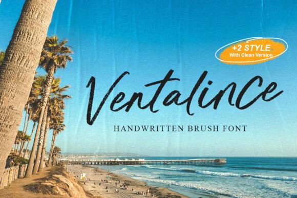 Ventalince: A Handwritten Font for Editorial Design
